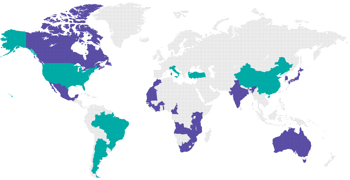 Mappa di distribuzione dei servizi Fidis